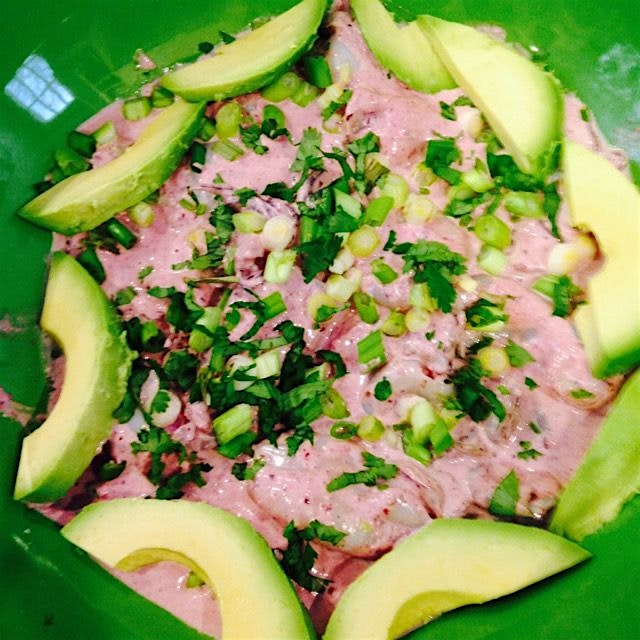 Calamari al Olivo rif on Peruvian Pulpo al Olivo.