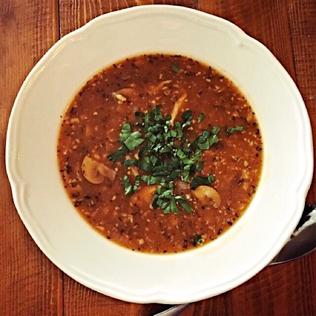 Mushroom Meatless Monday. The perfect day for morels, shiitakes and crimini fungi. A bit of white...