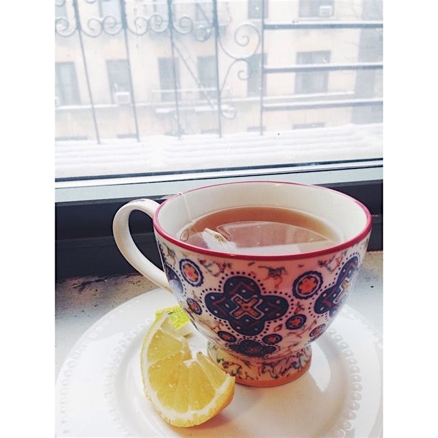 I'm trying to battle a nasty cold with lots of chamomile tea with honey and lemon! 