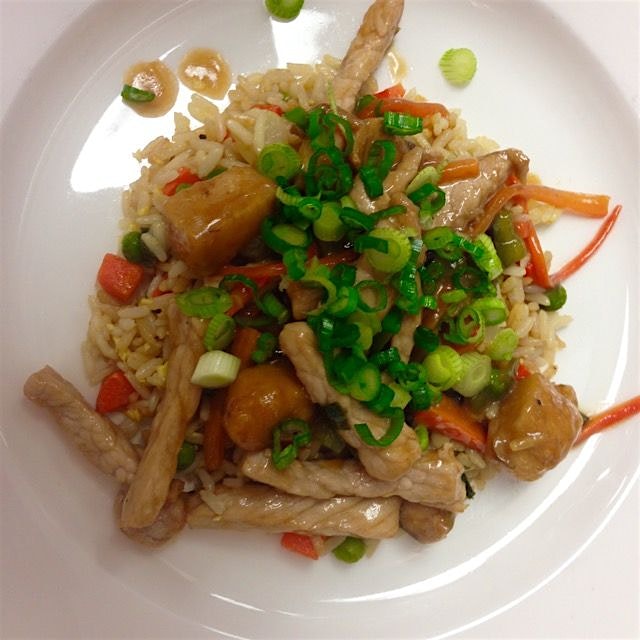 A dish one of my students produced in my international cooking class. 