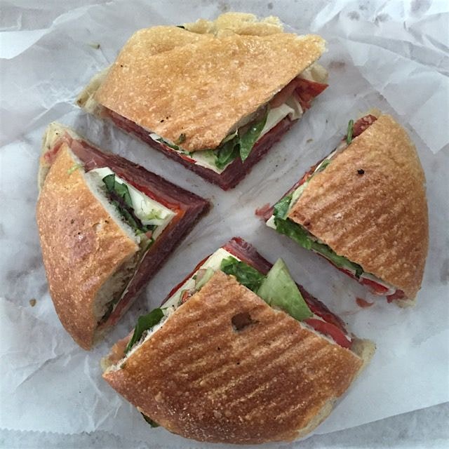 May have ordered the largest sandwich known to man at this place... (Completely delicious though)