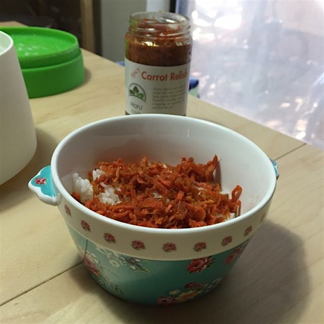 Eating good today because I have to make lots of caramels fresh for the Barton Creek farmer's mar...