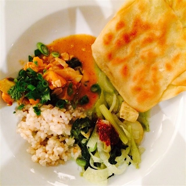 Lunch by @marycleaverco at #tedxman. So representative of good food