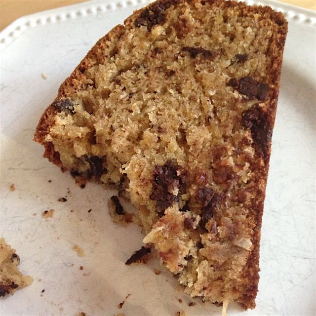 Molly Wizenberg's banana ginger chocolate loaf