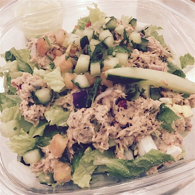 Mediterranean tuna salad