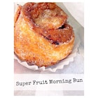 Super Fruit Tea Morning Bun from my favorite local coffee shop. They make the best pastries! 