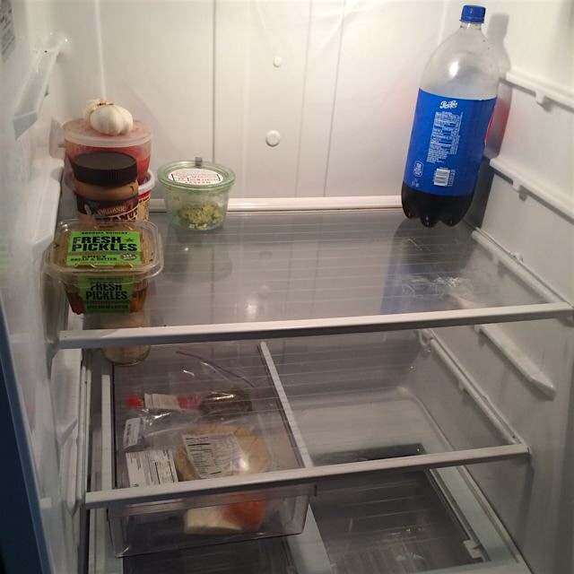 #EndOfTwoWeekWorkTripFridge #GuessYouCan'tTagPepsiOnHere