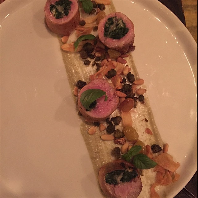 Quail roulade