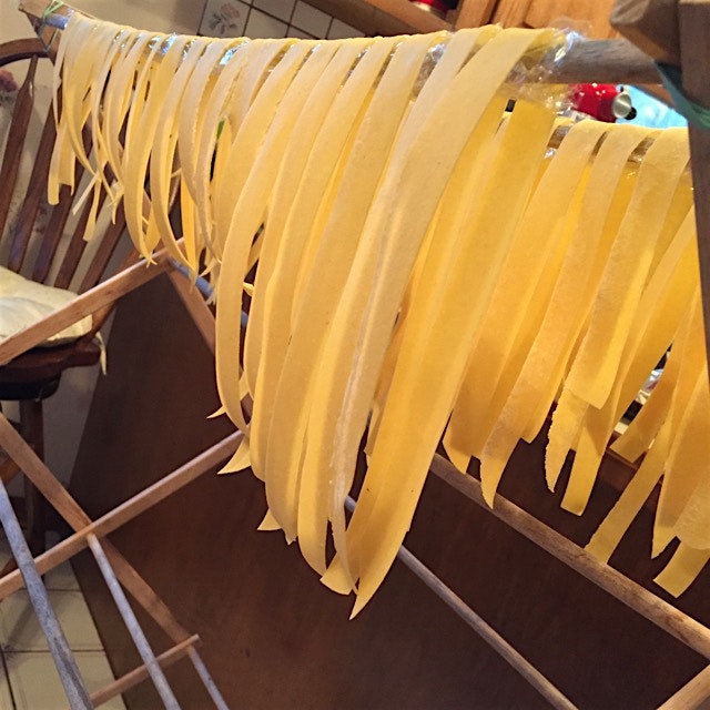Homemade pasta for homemade bolognese 😊