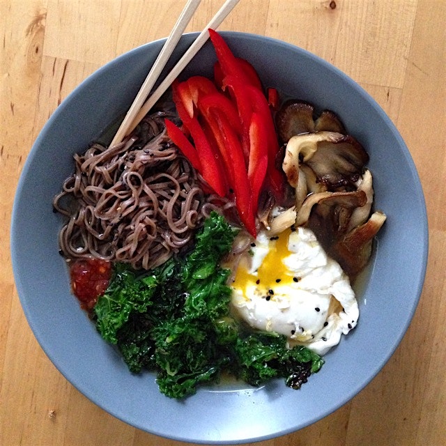 Ramen for breakfast!