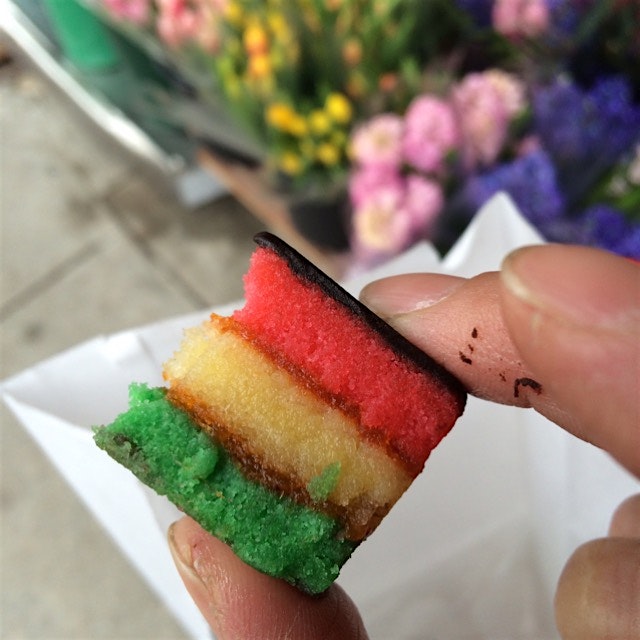 This NYC kid is still a die hard fan of rainbow cookies, especially the ones made by Court Pastry...