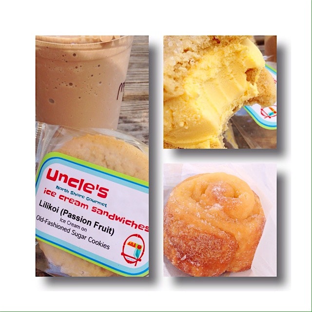 Didn't have my morning coffee... So decided to have one at brunch. Mocha freeze, Lilikoi Ice Crea...