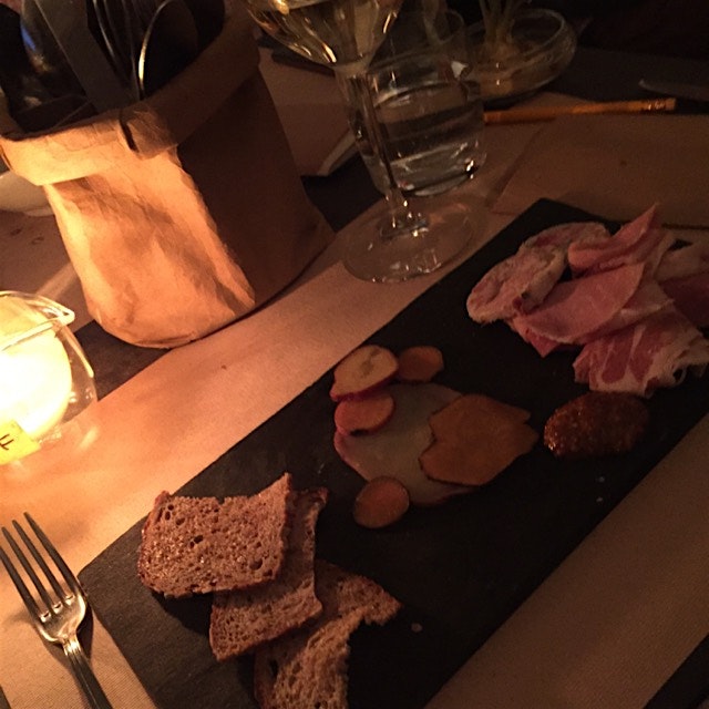 Charcuterie at WastED. 