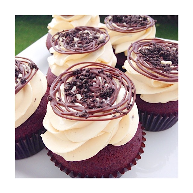 Stuffed Red Velvet Mocha