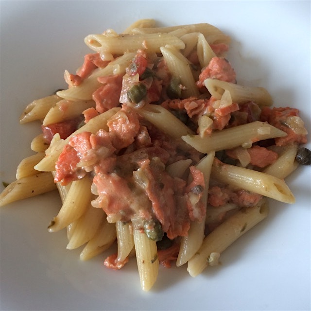 Penne Wild Smoked Salmon & Vodka