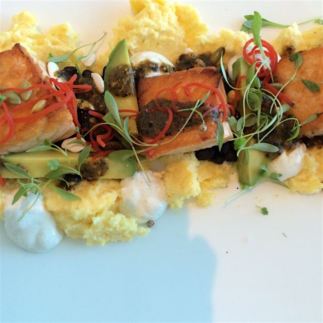 Atlantic salmon party at the top of motor city to celebrate a little birthday fun for the USA, an...