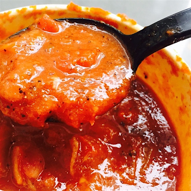 I look forward to eating gazpacho in the coming months, but for now I'll have to settle for turke...