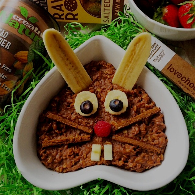 Easter Proats with squarebar whiskers! Created by @mangoandbliss!