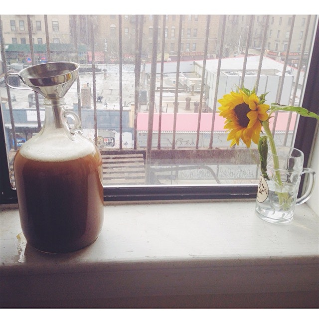 My boyfriend and I are homebrewers now! I'll let you know in a couple weeks how it tastes 