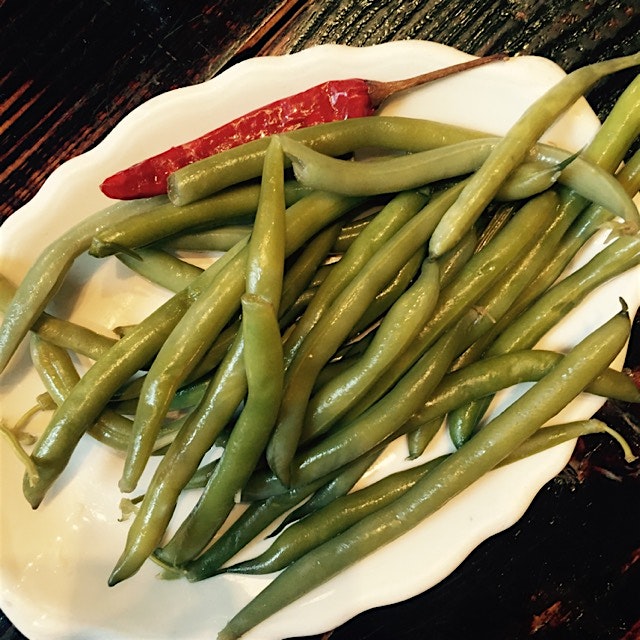 Dilly beans for breakfast because...why not?!