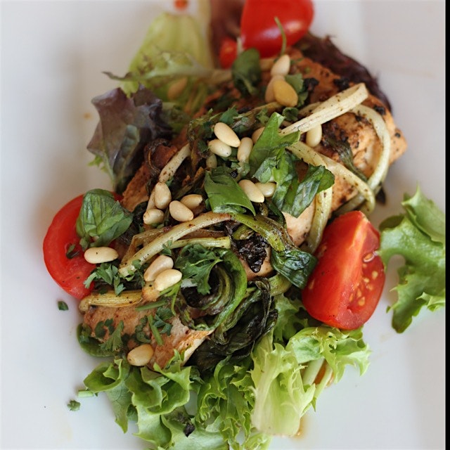 Ramp and feta pesto - the first taste of spring.