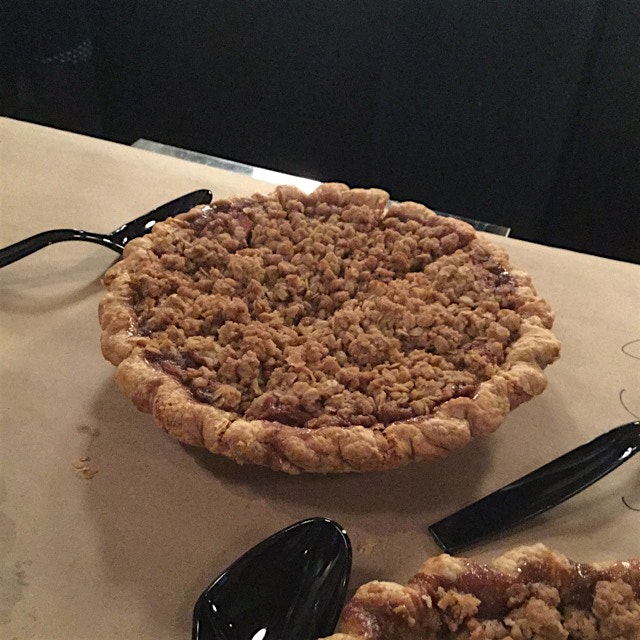 Pie for breakfast! #FBF2015