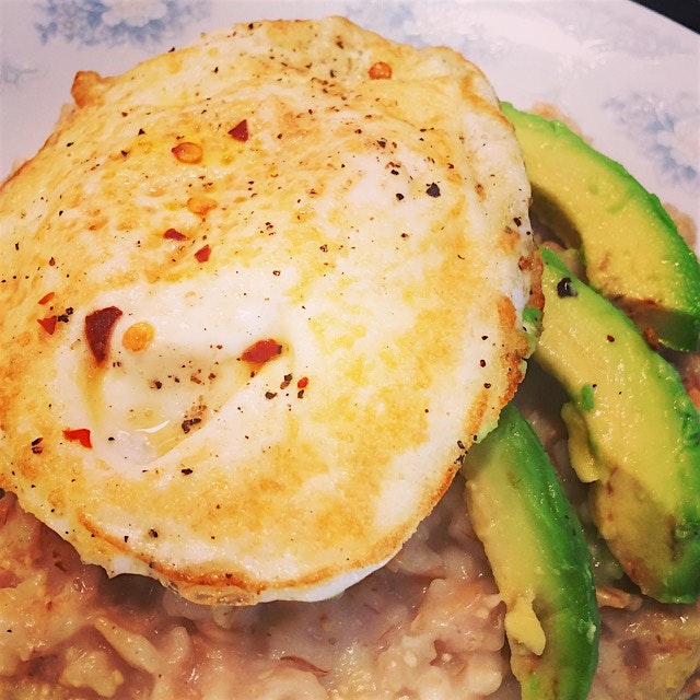 I always run out of greens whenever I want it most. Imagine a bed of arugula under this delicious...