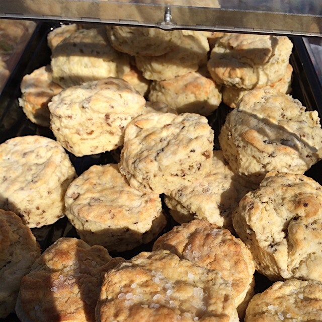 Brooklyn Biscuit Pop Up Sunday at 6/15 Green. Stop by and get your scone on!