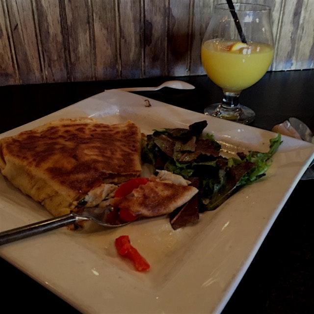 Crepes and mimosas