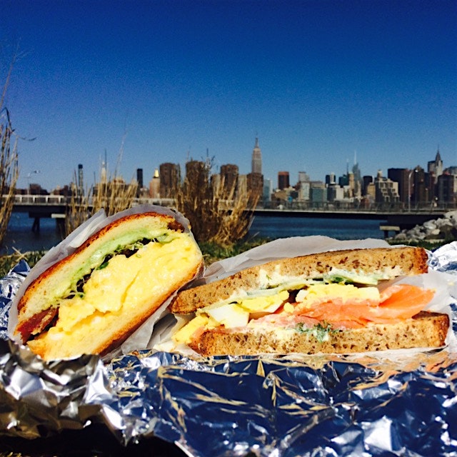 @early.bk picnic with the best skyline. take me back to sunday, please. 
