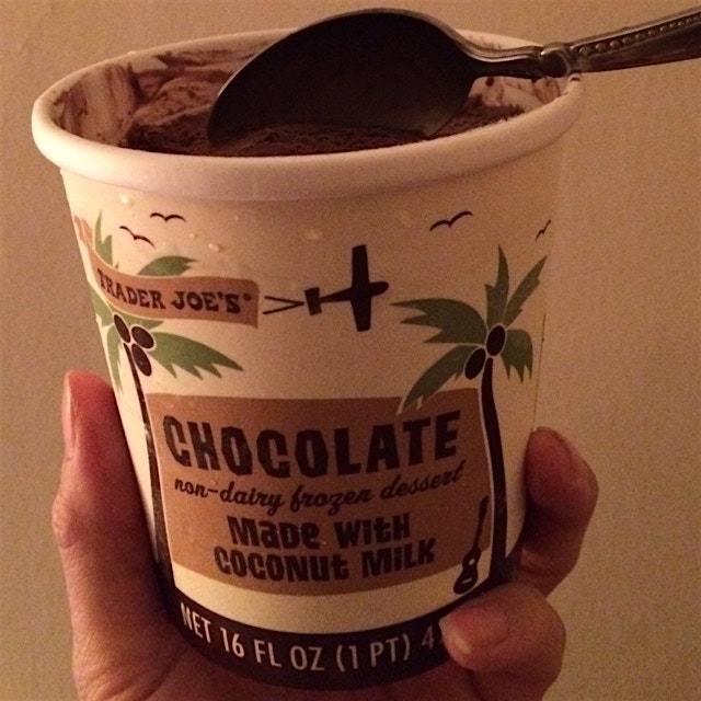 I love ice cream, so am usually skeptical of non-dairy versions. Trader Joe's chocolate pints mad...