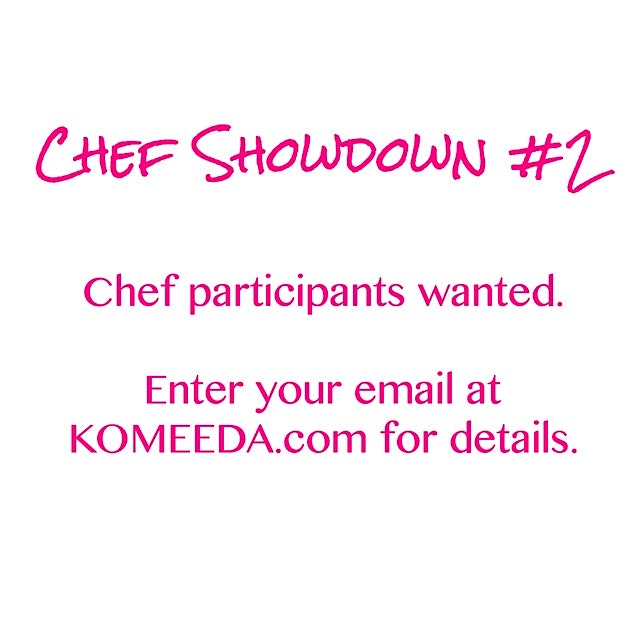 Chefs! We're hosting our second #ChefShowdown and are looking for chef participants. 

If interes...