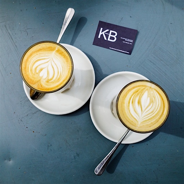 In love with latte 😍