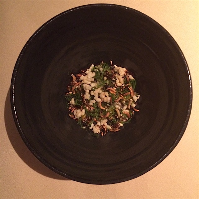 Meal of the year at Manresa. This twist on congee was the highlight. 