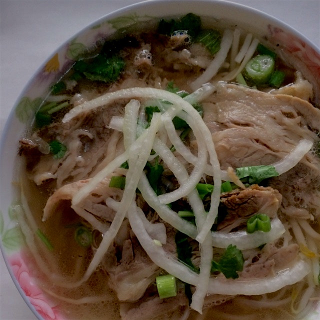 Pho Chin Nam; beef navel soup. A cure for what ails you. 