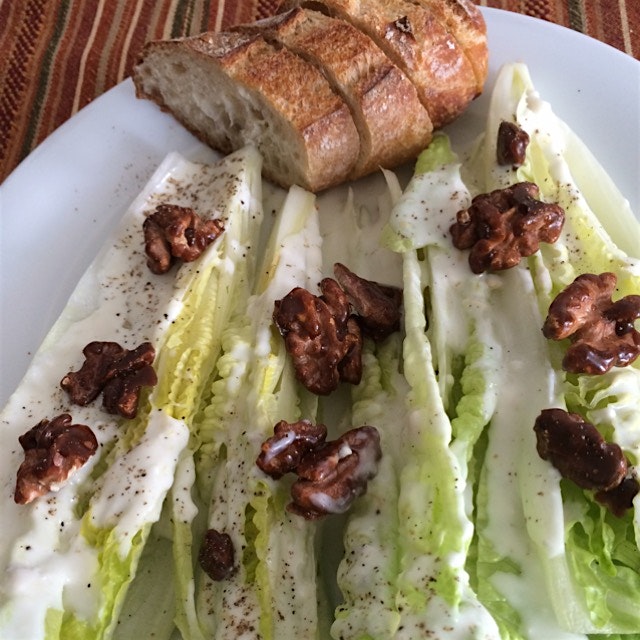 ...and the Salad, ready.