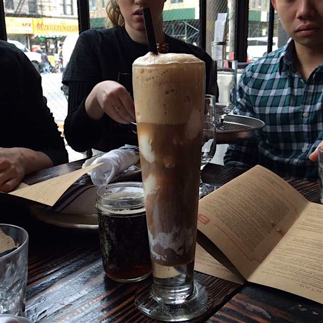 A hangover means root beer float over mimosas.