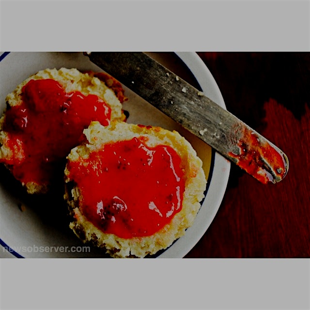 We know it's a bit early to put up jam but before you know it we'll be awash in strawberries...an...