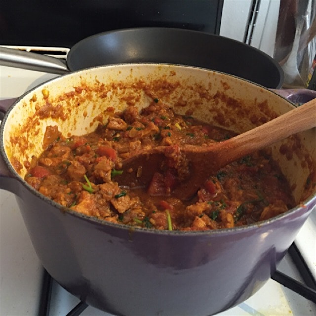 Whole30 chicken jalfrezi! 