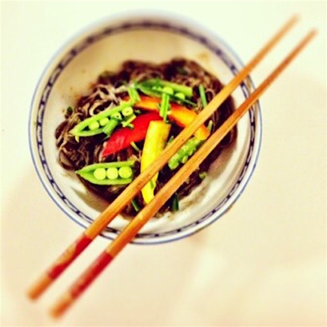 Noodles with peanut satay! Recipe on simplywithout.com --> Recipes--> Meals Enjoy:) 