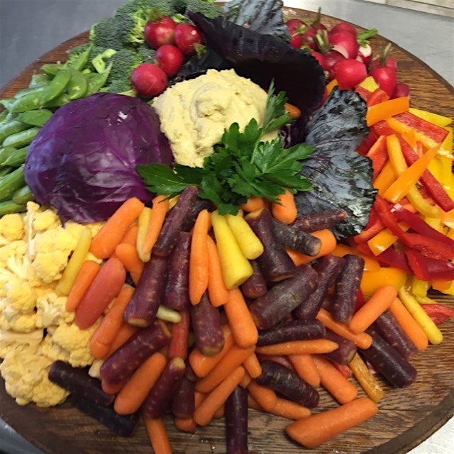 Crudités from our Saturday wedding! 