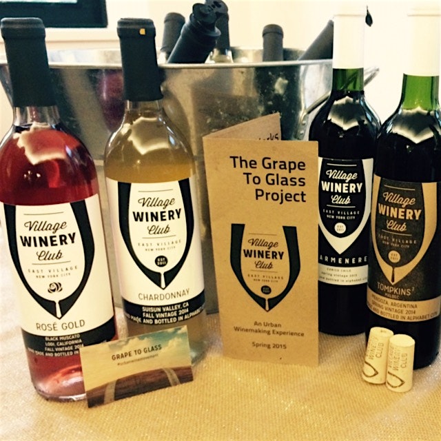 Locally made #wine taking you from #grapetoglass @vwcnyc #villagewineryclub
#urbanwinerymovement
