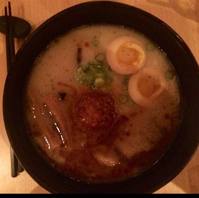 Rainy date night #ramen @ippudo west.