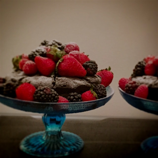 Flourless Chocolate Birthday Cake (not mine 😜)