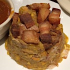 Nothing more filling than chicharron mofongo. 