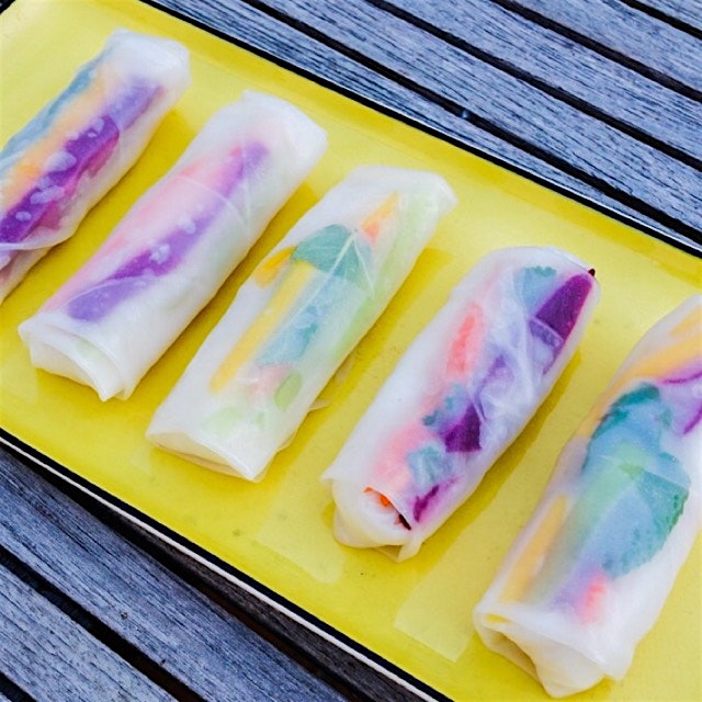 Spring rolls: done!