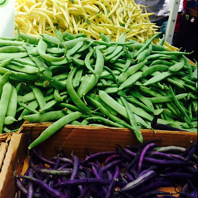 A Bean Rainbow at the Union Square Farmers Market