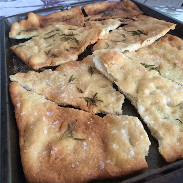 Don't break my heart, break my focaccia!