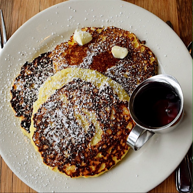 Lemon ricotta pancakes