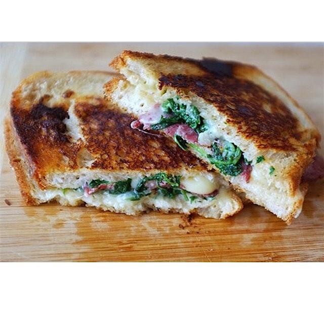 Today on hillreeves.com: this perfect grilled cheese!